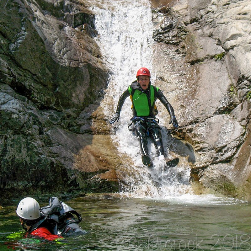 Canyoning e torrentismo in Versilia e sulle Alpi Apuane