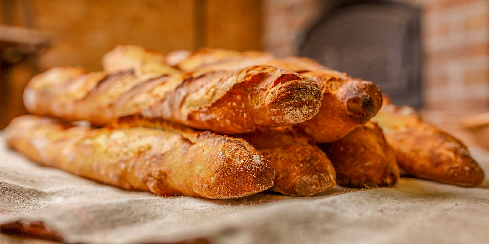 Hausgeliefertes Brot 