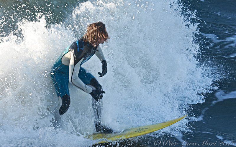 Surfing in Versilia