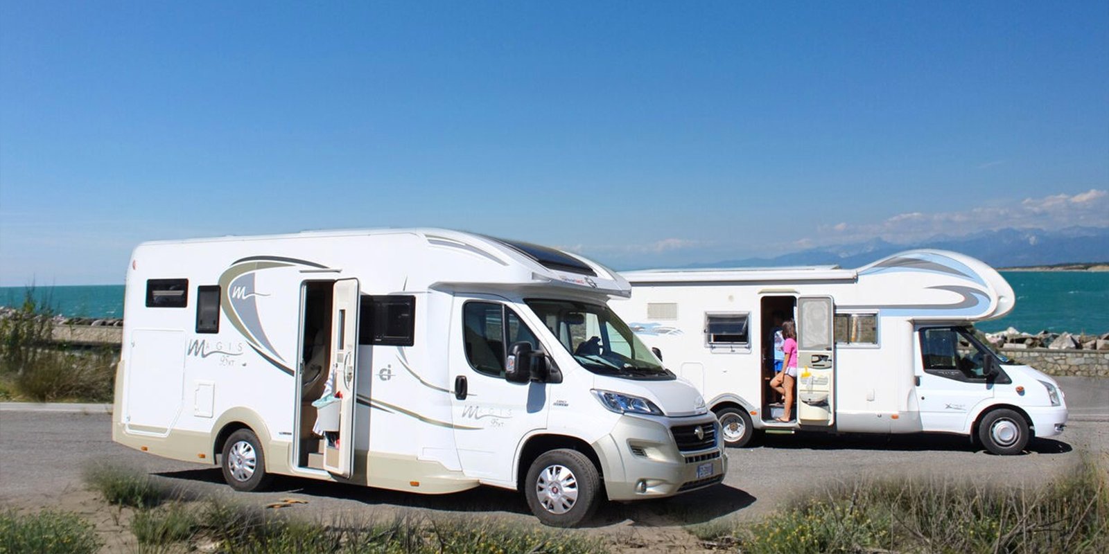 RV parking areas in Versilia and in Viareggio