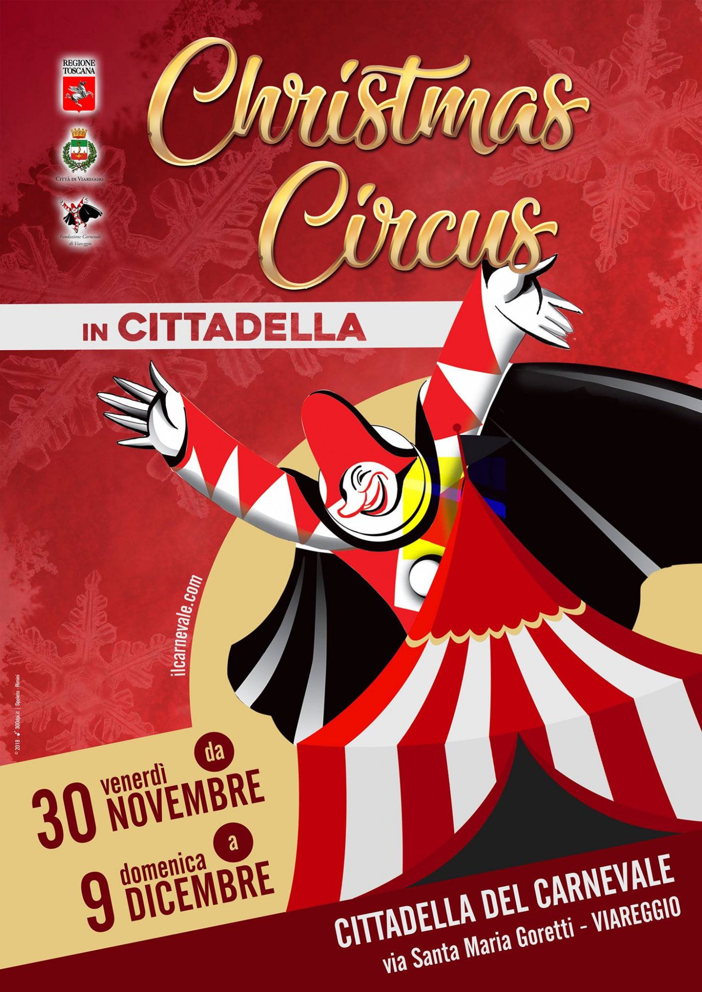 CHRISTMAS CIRCUS 2018 in CITTADELLA