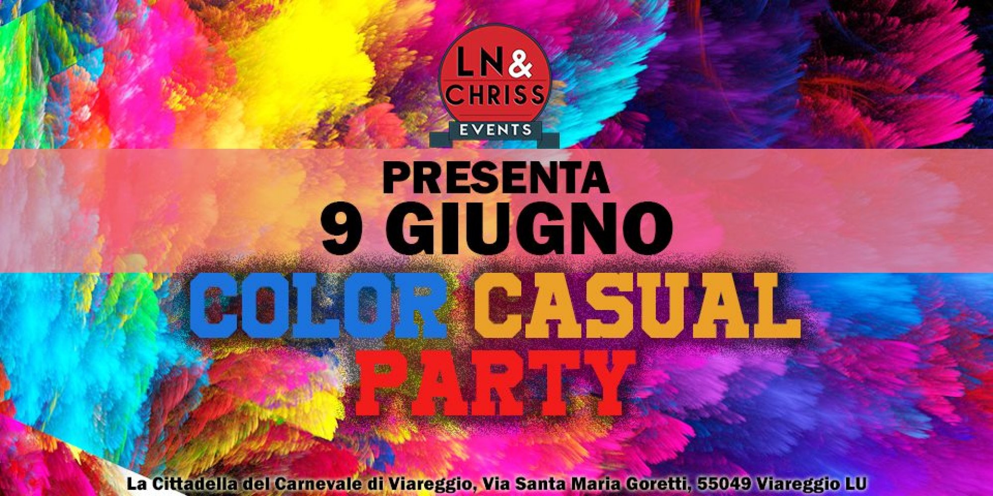 Terza edizione Color Casual Party