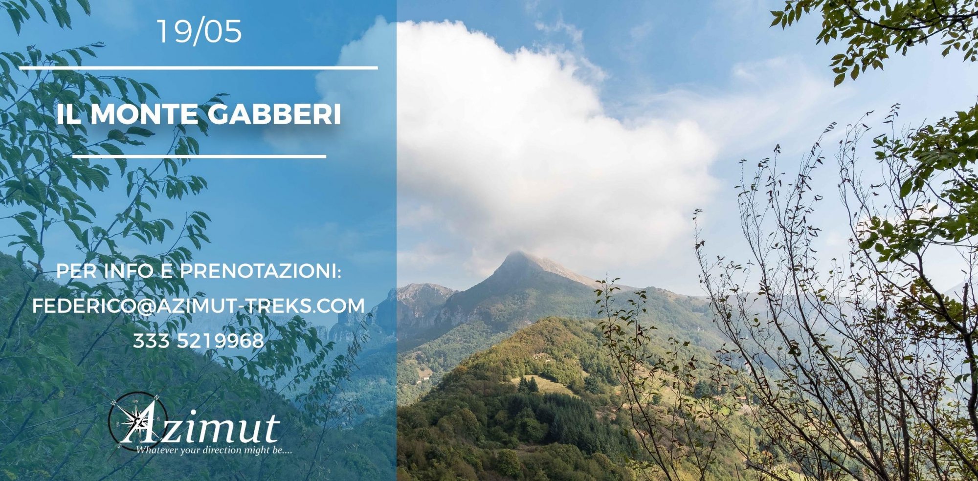 Escursione guidata sul Monte Gabberi