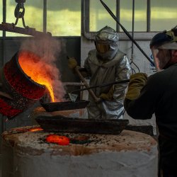 bronze cast