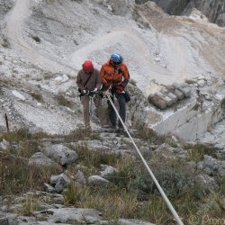 Climbing in Versilia