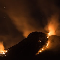 Incendio Monte Prana