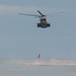 Rescue at sea in Versilia