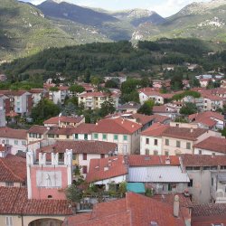 Camaiore vista dall'alto