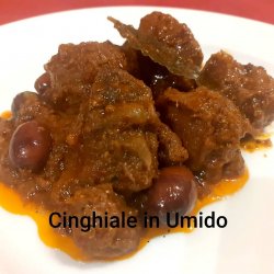 Cinghiale in umido