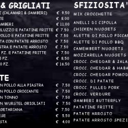 Menu Jaks in Versilia